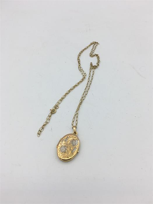 9ct gold necklace