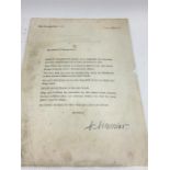 Original SS WWII German paperwork, New Years Greetings to the Troops from Himmler 1937