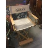 A Lanson Champagne Director's Chair