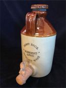A Perry Brothers stoneware Somerset Cider flagon