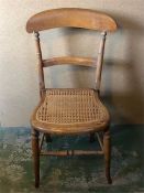 An incidental rush seated chair