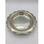 A silver bowl, makers mark HA for Atkin Brothers, Sheffield 1918 (211g)