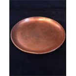 A Keswick school copper plate