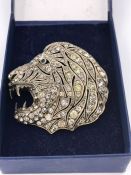 A Lion brooch