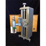 A Vintage Horizontal or Vertical Microscope displacement by Scientific instrument maker Griffin &