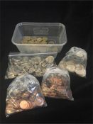 Large quantity of loose change from European destinations