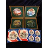 Maw & Co tiles, French Impressionist series and Maw & Co Royal wedding coasters