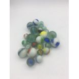A bag of marbles