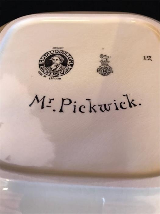 A Royal Doulton Dickens series ware Mr Pickwick bowl - Image 2 of 2