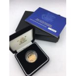 2005 Gold proof sovereign