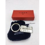 A Links of London 'Concorde' key ring