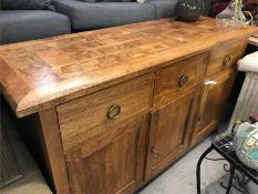 An Oak sideboard