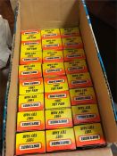 Box of 24 Matchbox Toy Fair 1997 promotional cars.