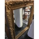 Large Gilt Frame mirror.