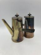 Two Harrods coffee pots