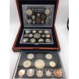 A selection of proof collection coins of Great Britain