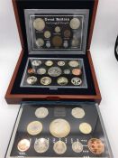 A selection of proof collection coins of Great Britain