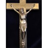 A brass crucifix,