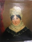 A 19th Century Portrait of Mrs Samuel Somes of Stepney, circa 1840.