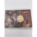 2004 gold sovereign 22ct