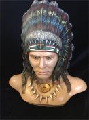 A Native American Bust