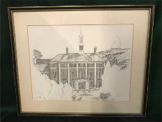 A limited Edition print of LVS school