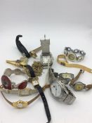 A selection of fashion watches