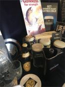A selection of Guinness promotional items and collectables