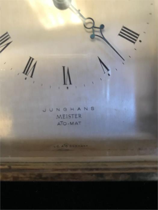 Two Carriage clocks A Junghams Meister and another marked Harrods AF - Image 4 of 5