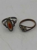 Two Vintage rings