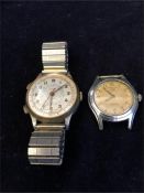 Two Vintage watches one by Metrisa and the other by Kendal & Dent