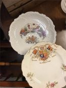 Two collectable plates