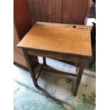 A Vintage school desk