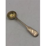 An hallmarked Exeter 1850 spoon, makers mark JS