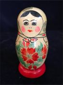 An Original Russian Doll. USSR stamp.