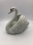 A Lladro Swan