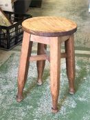 An Arts and Crafts stool