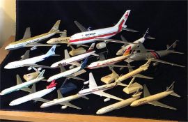 A Box of assorted model or display planes.