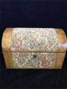 A Domed Jewellery box