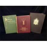 A selection of three books including the Handwriting of the Kings and Queens of England.