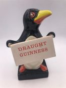 A Draught Guinness Carlton Ware promotional bar Penguin.