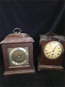 Two mantle clocks AF