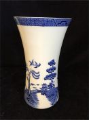 A Royal Doulton 'Real Old Willow' vase