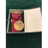 An Aviation Medal of Merit Nov 5th 1918 'Aero Club of America' awarded to Captain DB Cleghorn