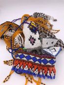 A Selection of South African beadwork