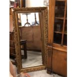 An ornate framed mirror AF 106cm x 59cm