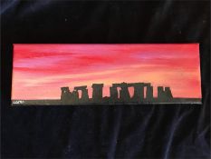 A Miniature of Stonehenge by Louise Luton