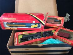 A selection of Hornby track and engines