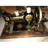 A Vintage Jones sewing machine