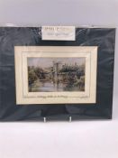 A Print of Killenny Castle hand signed by Philip Gray